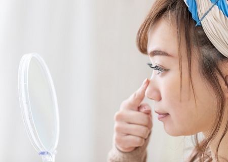 小鼻を整えて印象を良くします