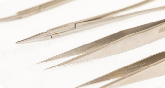 麻酔科医が痛みに配慮して手術を実施